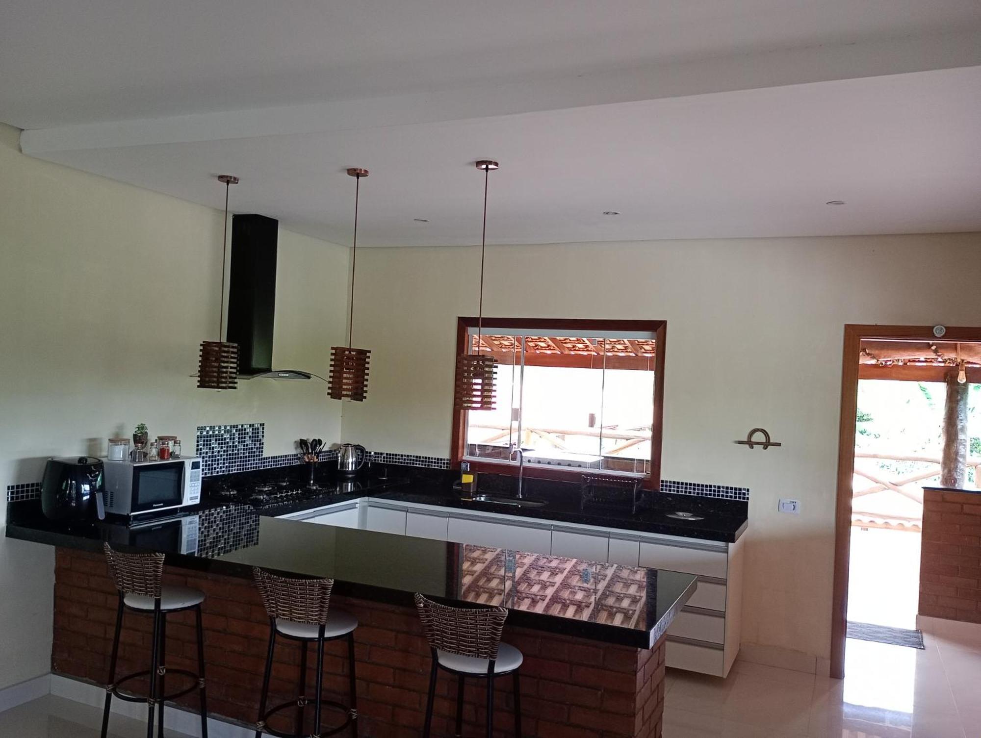 Chacara Alto Padrao Em Igarata Villa Bagian luar foto