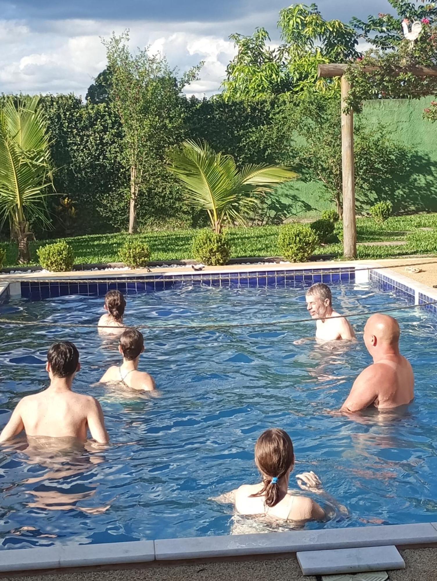 Chacara Alto Padrao Em Igarata Villa Bagian luar foto