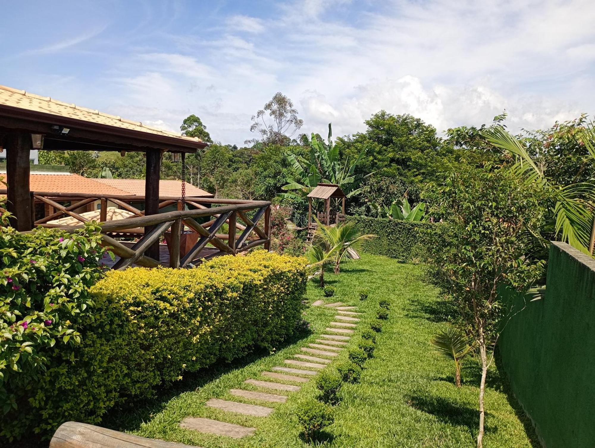 Chacara Alto Padrao Em Igarata Villa Bagian luar foto