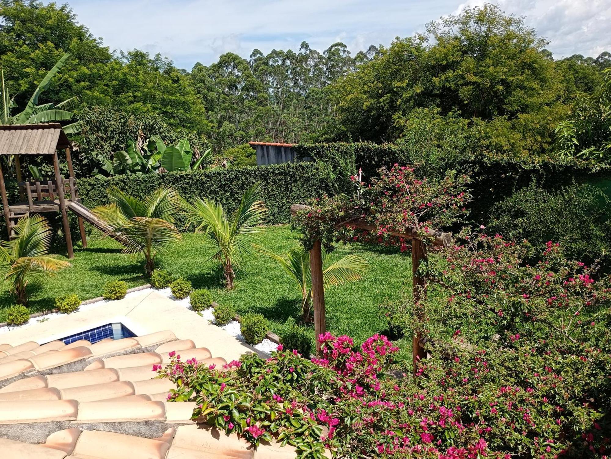 Chacara Alto Padrao Em Igarata Villa Bagian luar foto