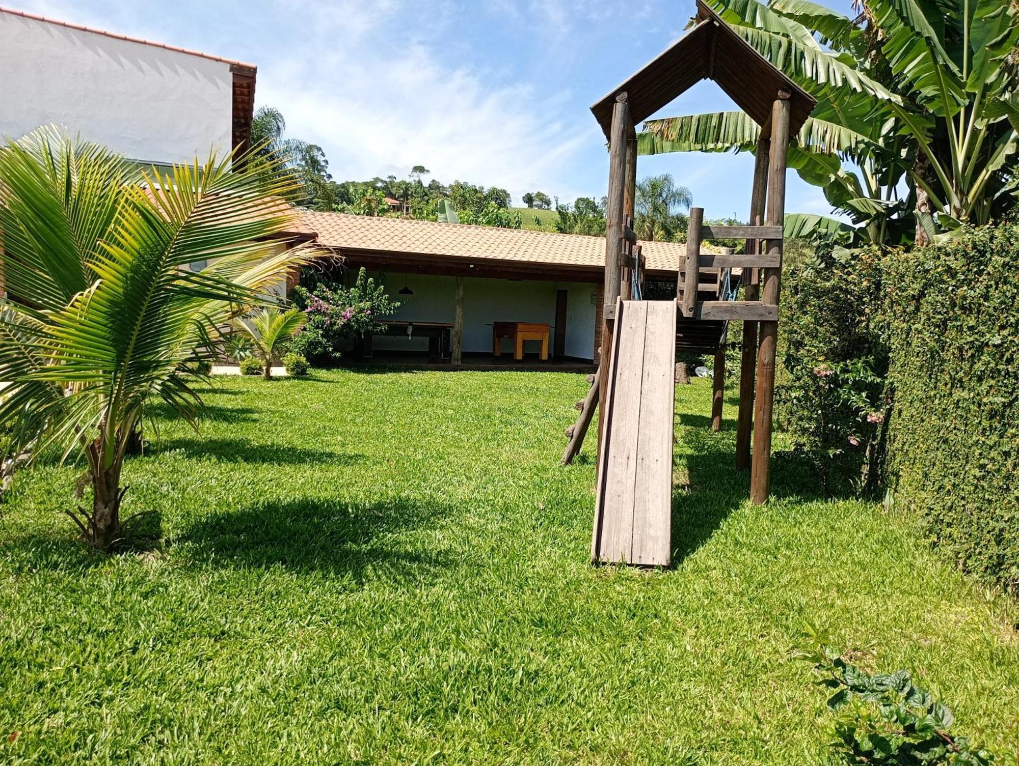 Chacara Alto Padrao Em Igarata Villa Bagian luar foto