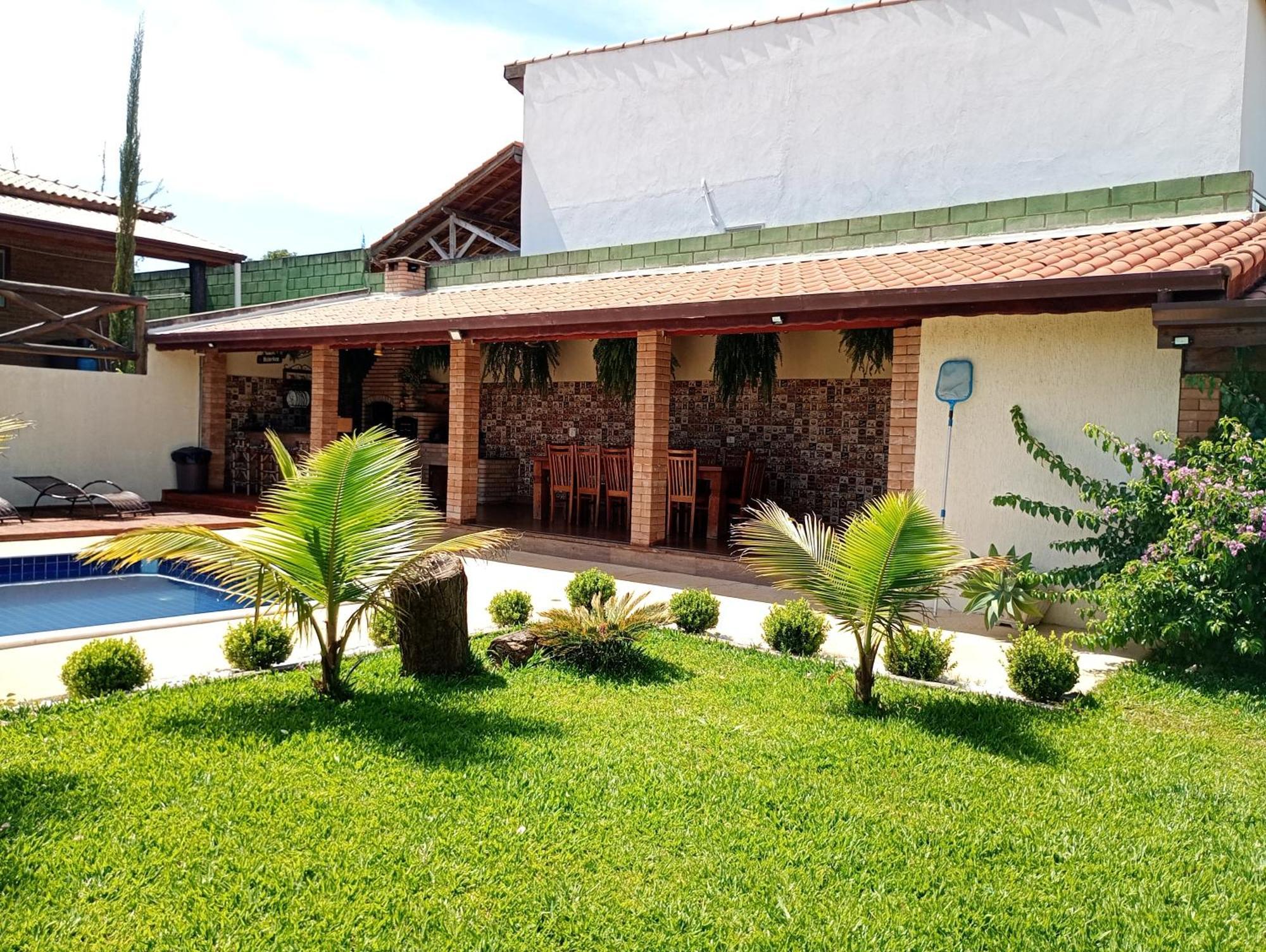 Chacara Alto Padrao Em Igarata Villa Bagian luar foto