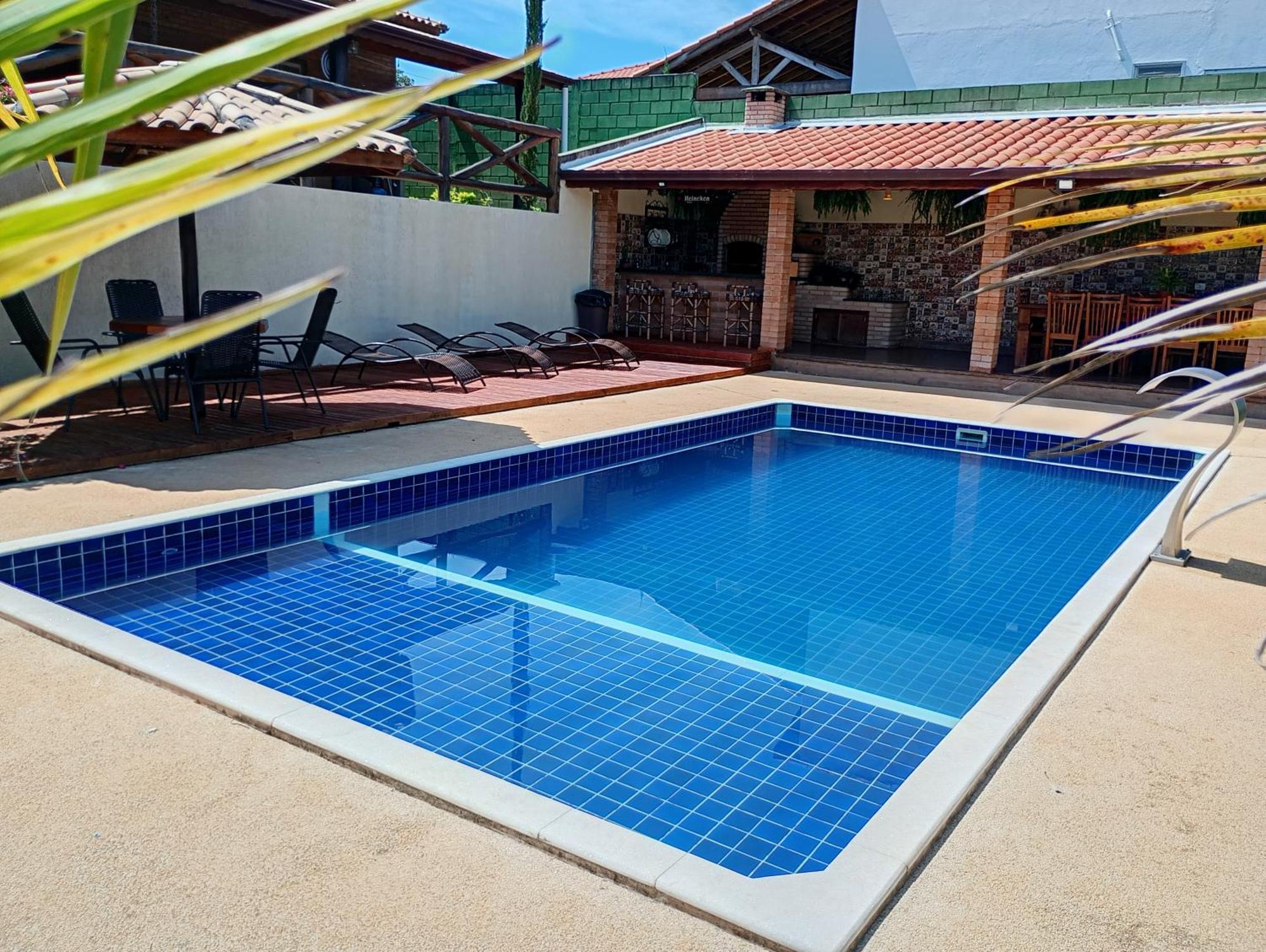Chacara Alto Padrao Em Igarata Villa Bagian luar foto
